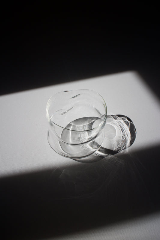 Curvy Drinking Glass 01 – Transparent