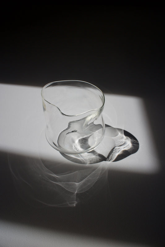 Curvy Drinking Glass 05 – Transparent