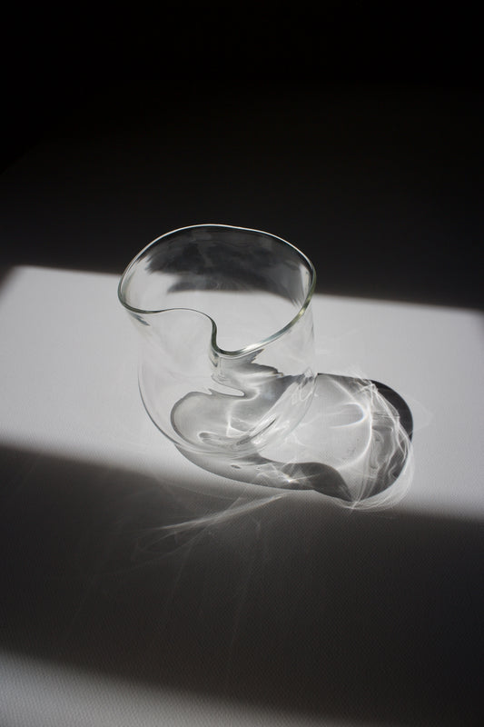 Curvy Drinking Glass 07 – Transparent