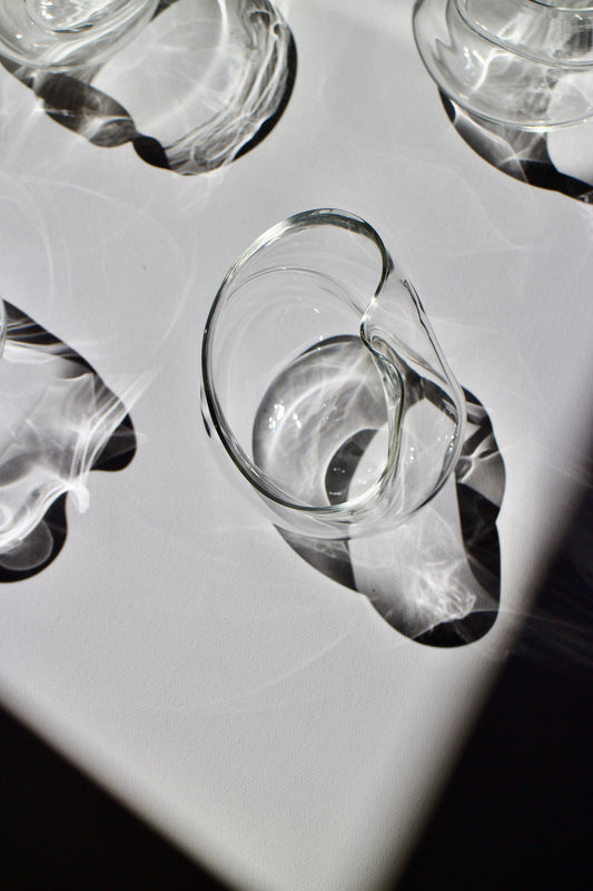 Curvy Drinking Glass 08 – Transparent