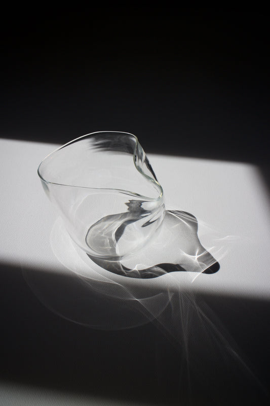 Curvy Drinking Glass 02 – Transparent